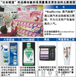 日本日用化妝品企業積極增產，家用電器銷售亦迎熱潮